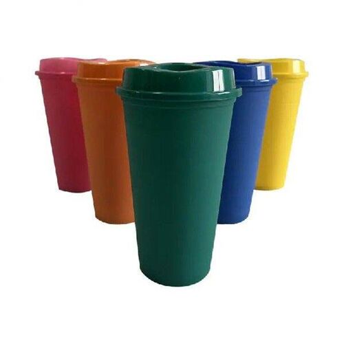 Travel Water Drink Mug Non-toxic Reusable Plastic 473ml