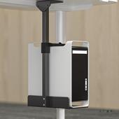 悬挂式 机F986MMM6托架加厚办公电脑桌下机台式 主主箱壁挂托架支金