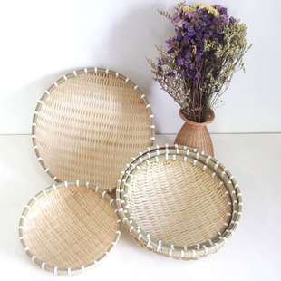 竹编竹簧淘米箩竹编制品竹篮竹筐