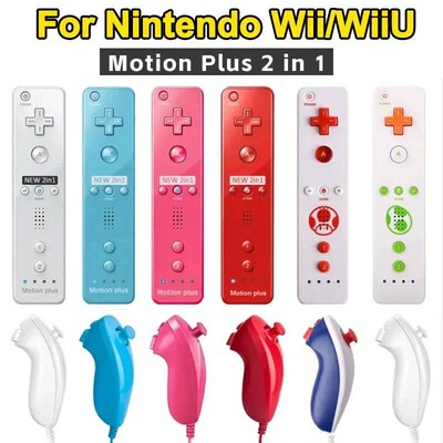 Optional Motion Plus Remote Controller For Wii Remote Contro
