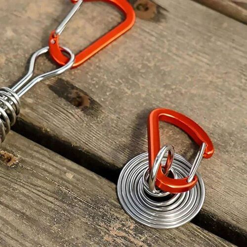 Outdoor Camping Octopus Rope Buckle Camping Deck Nail Stainl