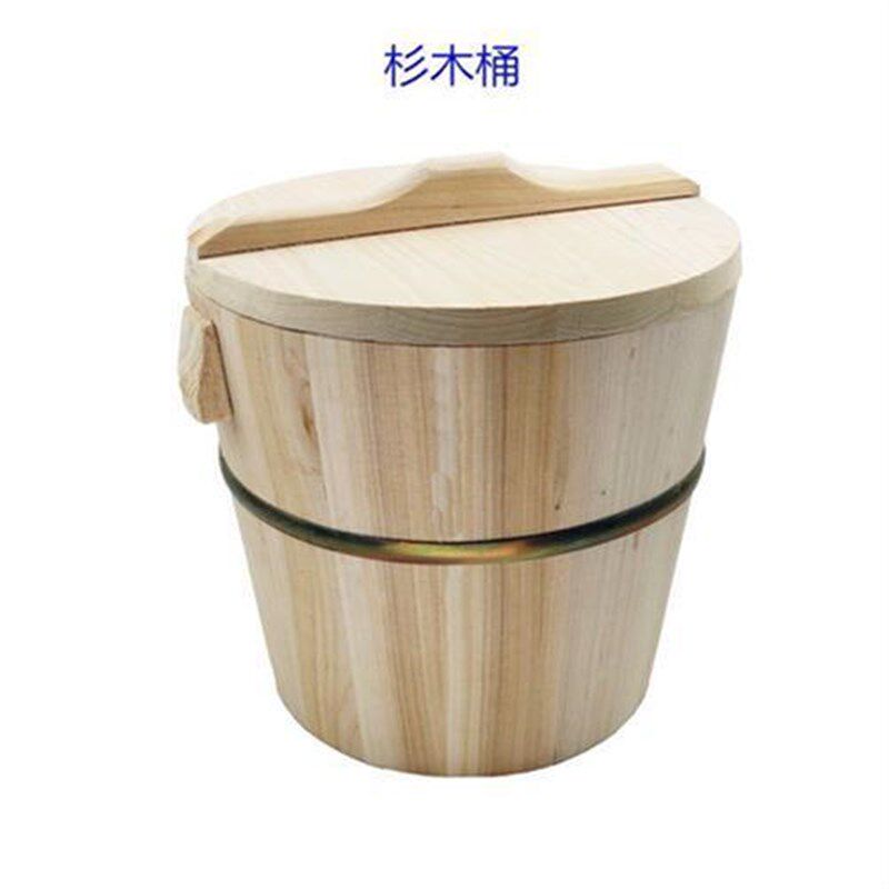杉木蒸饭木桶家用商用木蒸笼甑子香椿芽木桶早餐糯米饭团饭店餐厅