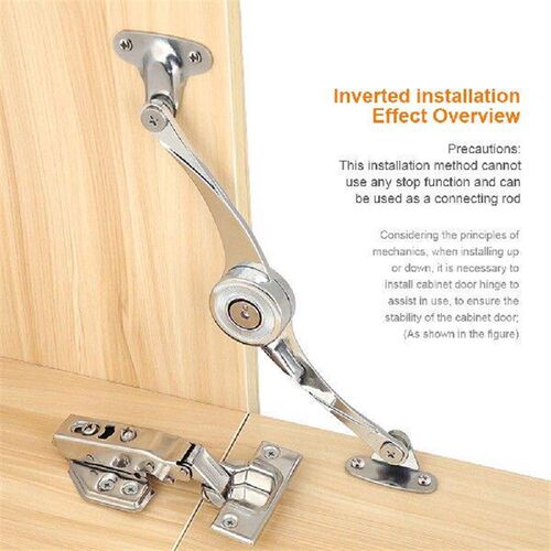 Lid Lift Up Stay Buffer Damper Folding Metal Lid Support
