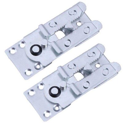 2pcs Sofa Combination Hinges Versatile Furniture Fixings
