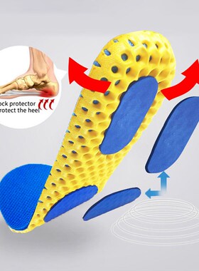 Memory Foam Insoles For Shoes Sole Mesh Deodorant Breathable