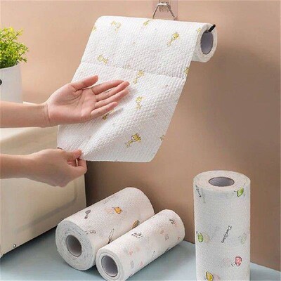Housework Cleaning Rag Wet Dual-purpose Non-lint Non-oil