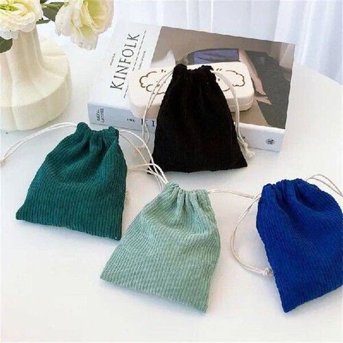 Cotton Diaper Storage Bag Fabric Gauze Baby Bags String