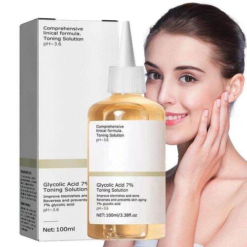 Glycolic Acid 7% Toning Solution Dispelling acne Acne Remove