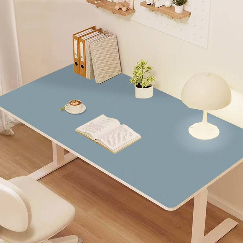纯色护眼写字台垫 皮革书桌垫学生桌布 防水防油免洗办公室桌面垫,居家布艺,办公桌垫,淘宝优惠券,粉丝福利购,淘宝优惠卷