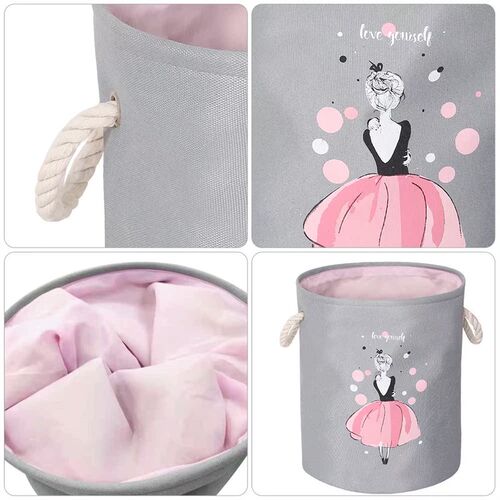 Collapsible Dirty  Clothes Toy Laundry Holder Organizer Fol