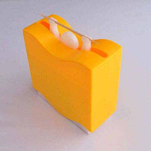 Hercules automatic toothpick box weightlifting smiley face