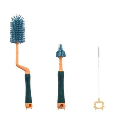 Rotary Bottle Brush S Food Grade Silicone Tableware