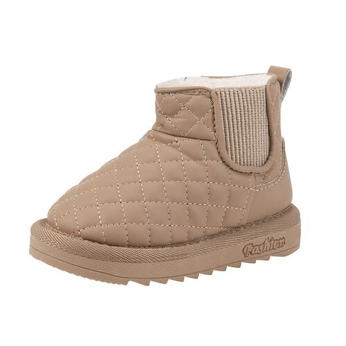 Baby Snow Boots Girls 2025 Cotton Shoes Toddler Shoes Plus V
