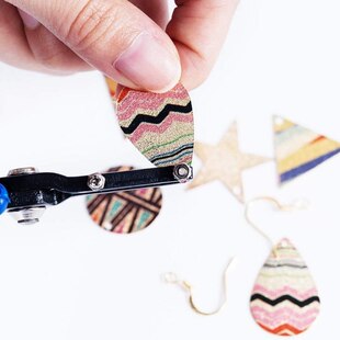 打孔钳古风步摇发簪花片金属薄片穿孔饰品DIY绕线串珠Hole Punch