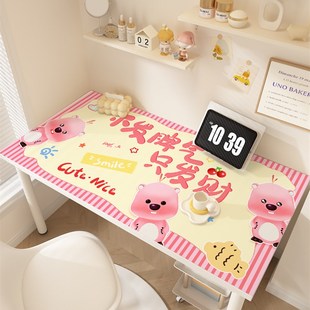 卡通创意桌面保护垫桌布学习桌书房写字台桌垫可裁剪防滑台布家用