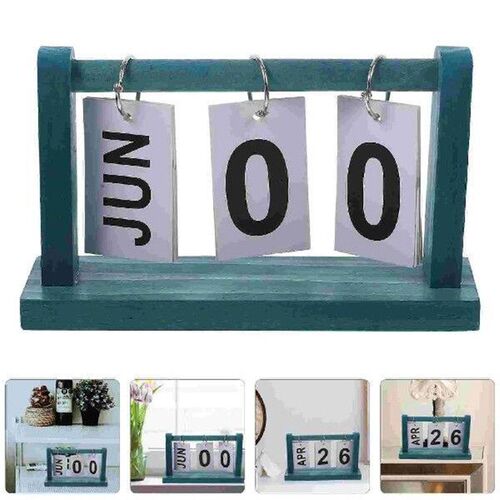 Rustic Office Decor Calendar Trinkets Perpetual Accessories
