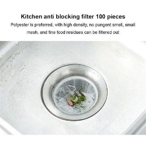 100Pcs/set Sewer Water Filter Disposable Kitchen Sink