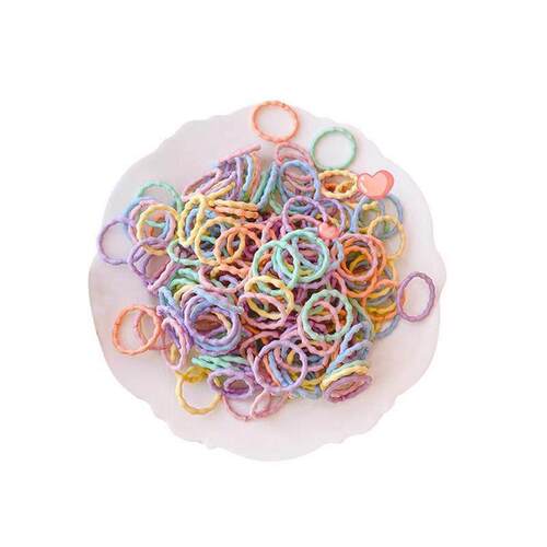 multicolor headband female child cute rubber band hair rope