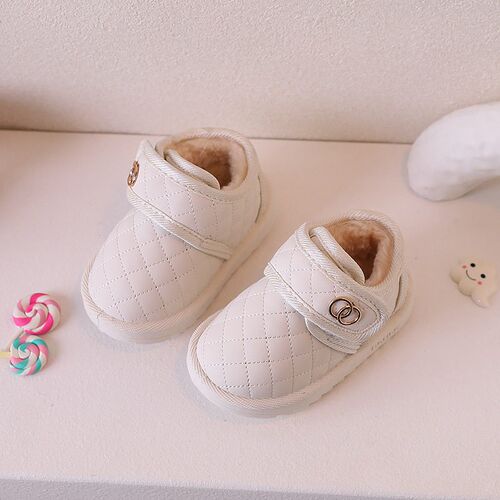 Xiaoxiangfeng Baby Snow Boots Thick Velvet Cotton Shoes For