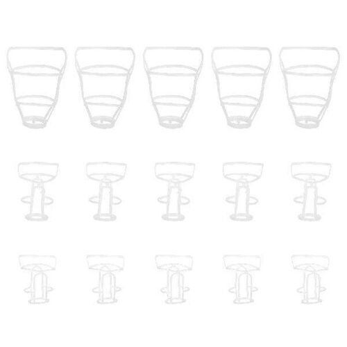 15 Pcs Infusion Network Saline Bottle Holder Cap for