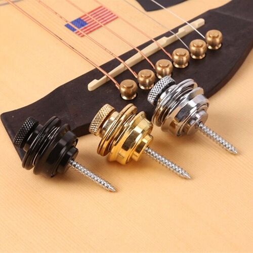 1 PCS Guitar Strap Lock Straplock Button Guitar Buckle Skidp