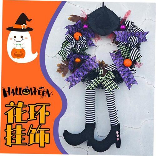 Halloween garland door hang haunted house horror decorations