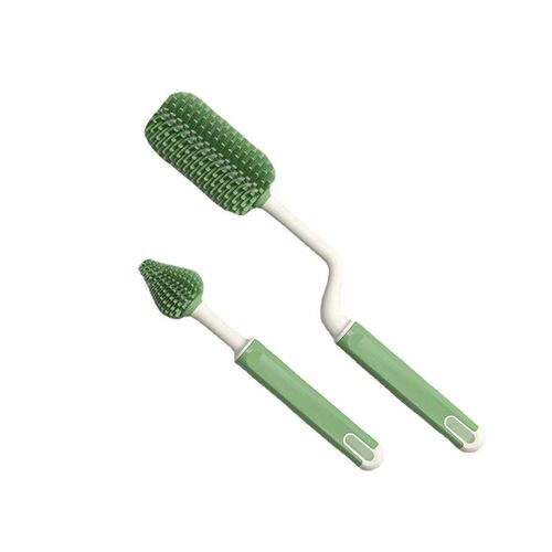 Silicone Bottle Brush 360 Degree Rotation Baby Pacifier Cup