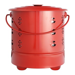 不锈钢加厚烧纸桶烧金桶拜神烧香纸钱筒化元宝家用无烟焚烧炉铁桶