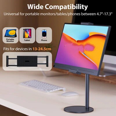 Portable Monitor Stand Height Adjustable Vesa Monitor Tablet