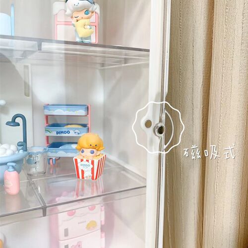 Blind Box Storage Rack for Bubble Mart Dimoo Dust-proof Tran