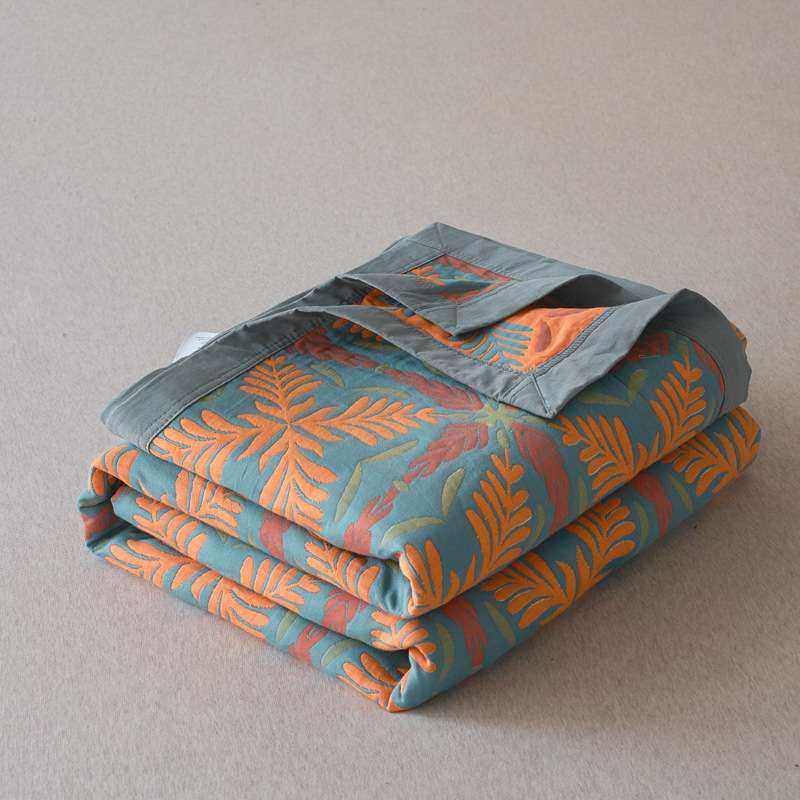 60支长绒棉细纱三层盖毯全棉毛巾被夏凉被单人休闲毯午睡办公毯子,3C数码配件,其它配件,淘宝优惠券,粉丝福利购,淘宝优惠卷