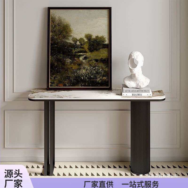 意式轻奢岩板玄关桌现代简约靠墙走廊玄关柜入户条案玄关台端景台,3C数码配件,其它配件,淘宝优惠券,粉丝福利购,淘宝优惠卷