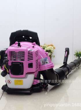 EB430粉色汽油吹风机 园区吹叶机背负式吹雪机公路除尘风力灭火机