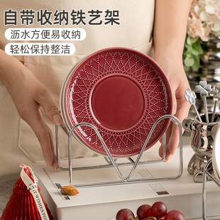 陶瓷吐骨碟骨碟家用寸骨碟盘白色吐骨头小碟子盘子白瓷盘水果碟