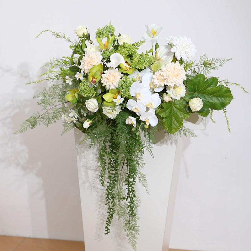 演讲台仿真花清新桌面花艺挂饰讲台会议桌装饰遮挡道具仿真插花,家居饰品,仿真花/假花,淘宝优惠券,粉丝福利购,淘宝优惠卷