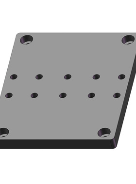 QRXQ丝杆滑台直线模组同步带滑台模组配件连接板直角连接板铝型材