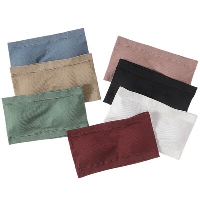 M-XL Strapless Bras Womens Tube Top Bra Female Sexy Crop To