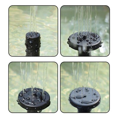 7V/1W Outdoor Solar Fountain Floating Pump Water Feature Gar