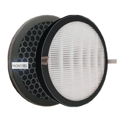 hep过滤网空气净化器通风管道200mm内孔安装除霾除PM防尘滤芯