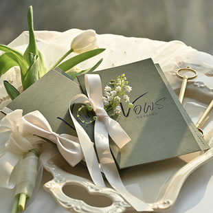 婚礼仪式誓言卡高级新娘新郎誓词手卡定制接亲结婚宣读宣誓致辞本