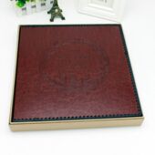 覆膜影集 高档 12寸自粘贴DIY相册 礼品 大本礼盒 办公皮面家庭