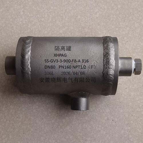 DN80PN160NPT1/2（F）XHPAGSS-GV3-3-900-F8-A隔离CHPAG