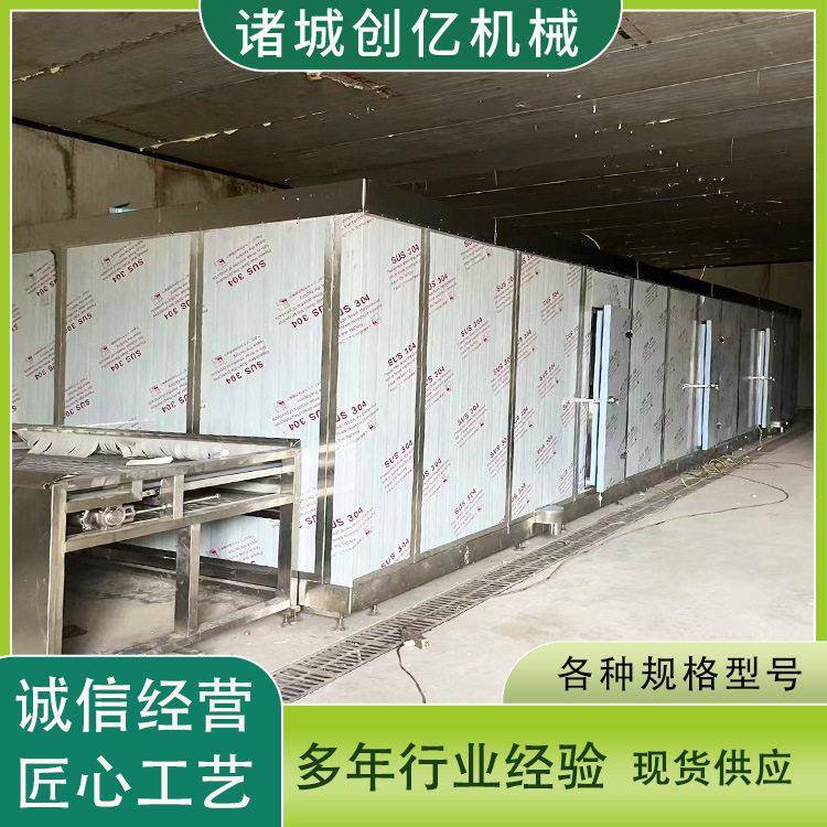 墨鱼丸冻机竹节虾冷冻机虾仁速冻设备大黄鱼隧道式速冻机