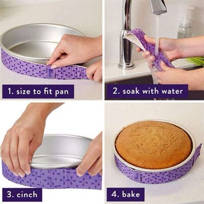 Cake tin Baking pan protection strap cloth anti deformation