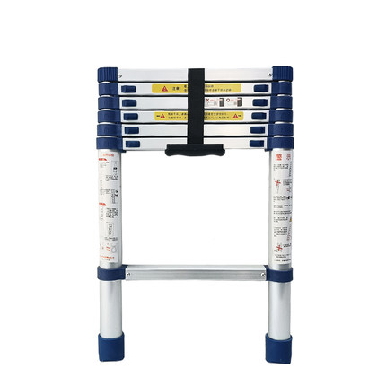 加多奇加厚铝合金单面收缩伸缩梯折叠梯升降工程阁楼梯便携家用梯