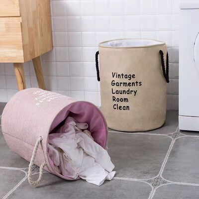 large size dirty clothes fabric basket laundry box toy bin