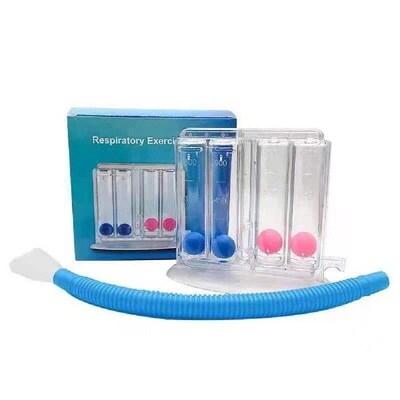 4 Balls Incentive Spirometer Device Effective Vital