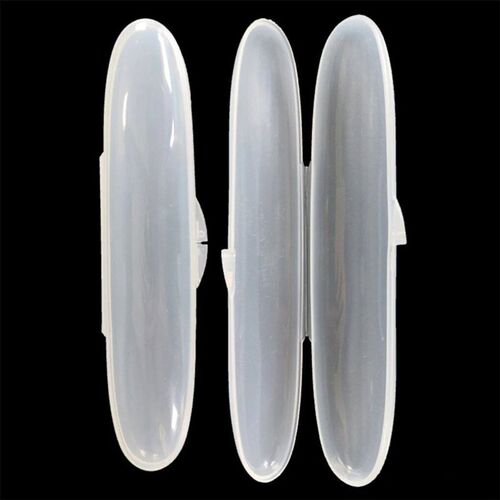 Single Baby Spoon Storage Box Infants Organizer Transparent