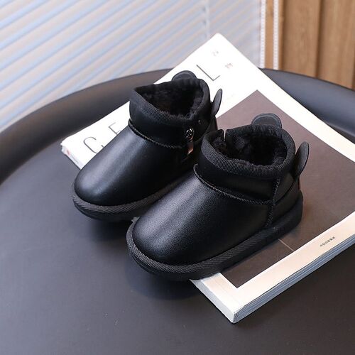 Childrens Snow Boots 2025 Baby Cotton Boots Girls Versatile