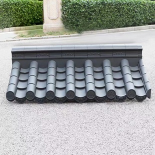 单面中式 饰工厂直销瓦帽 仿古仿小青瓦围墙女儿墙压顶房顶屋檐装